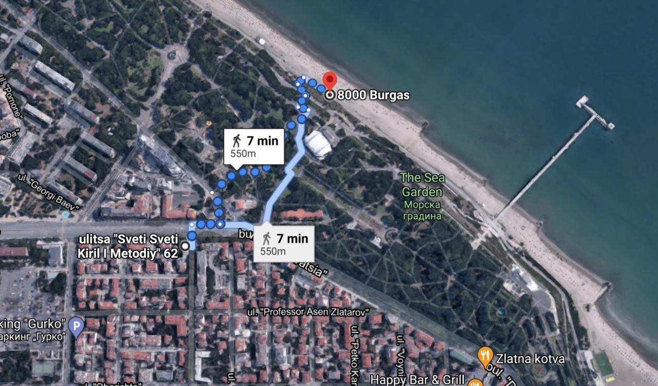Sea Garden One Bed Apartment Burgas Екстер'єр фото